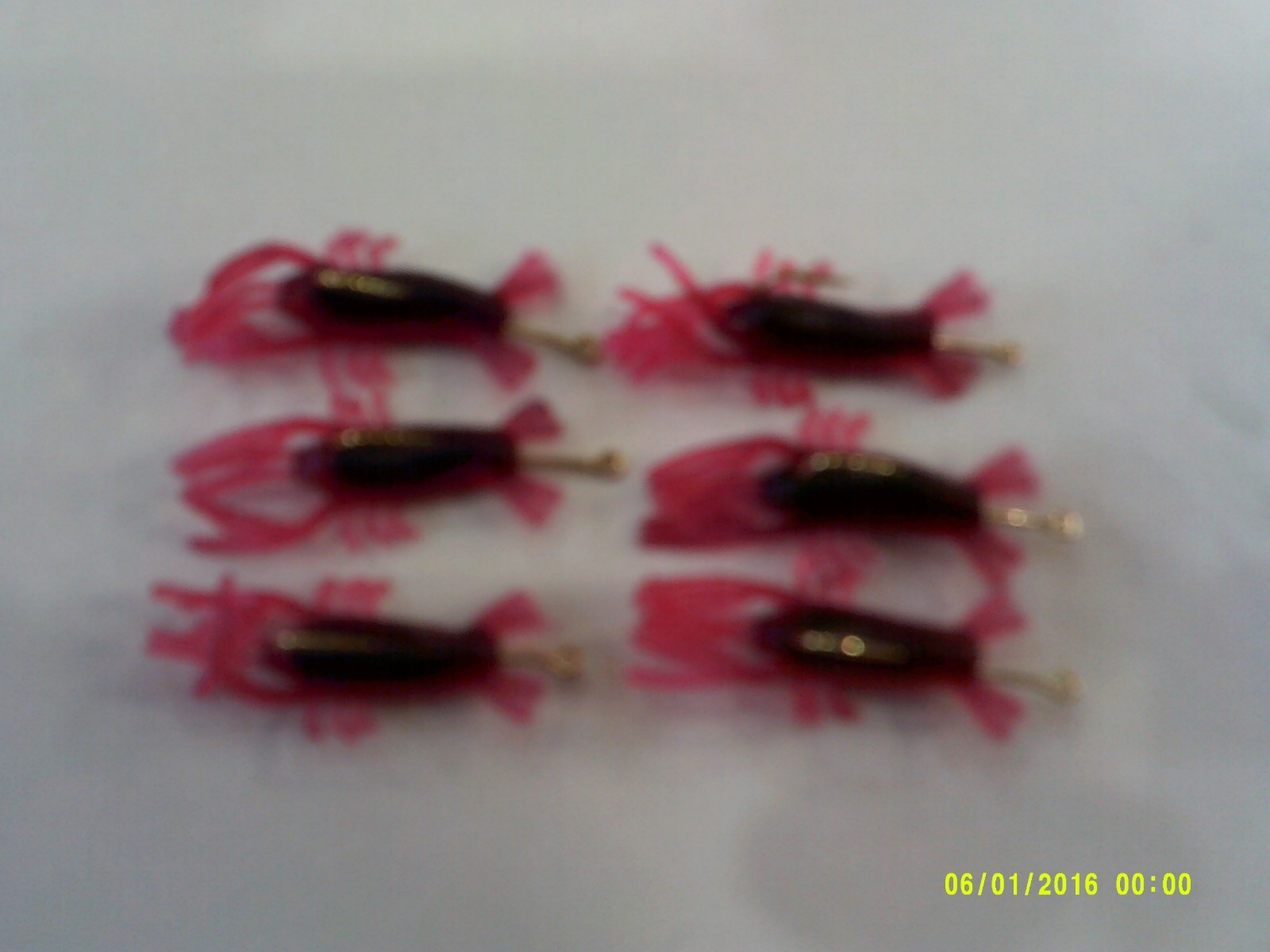 12 BABY CRAWDAD LEADERS FOR FISHING FOR PERCH & BLUEGILLS