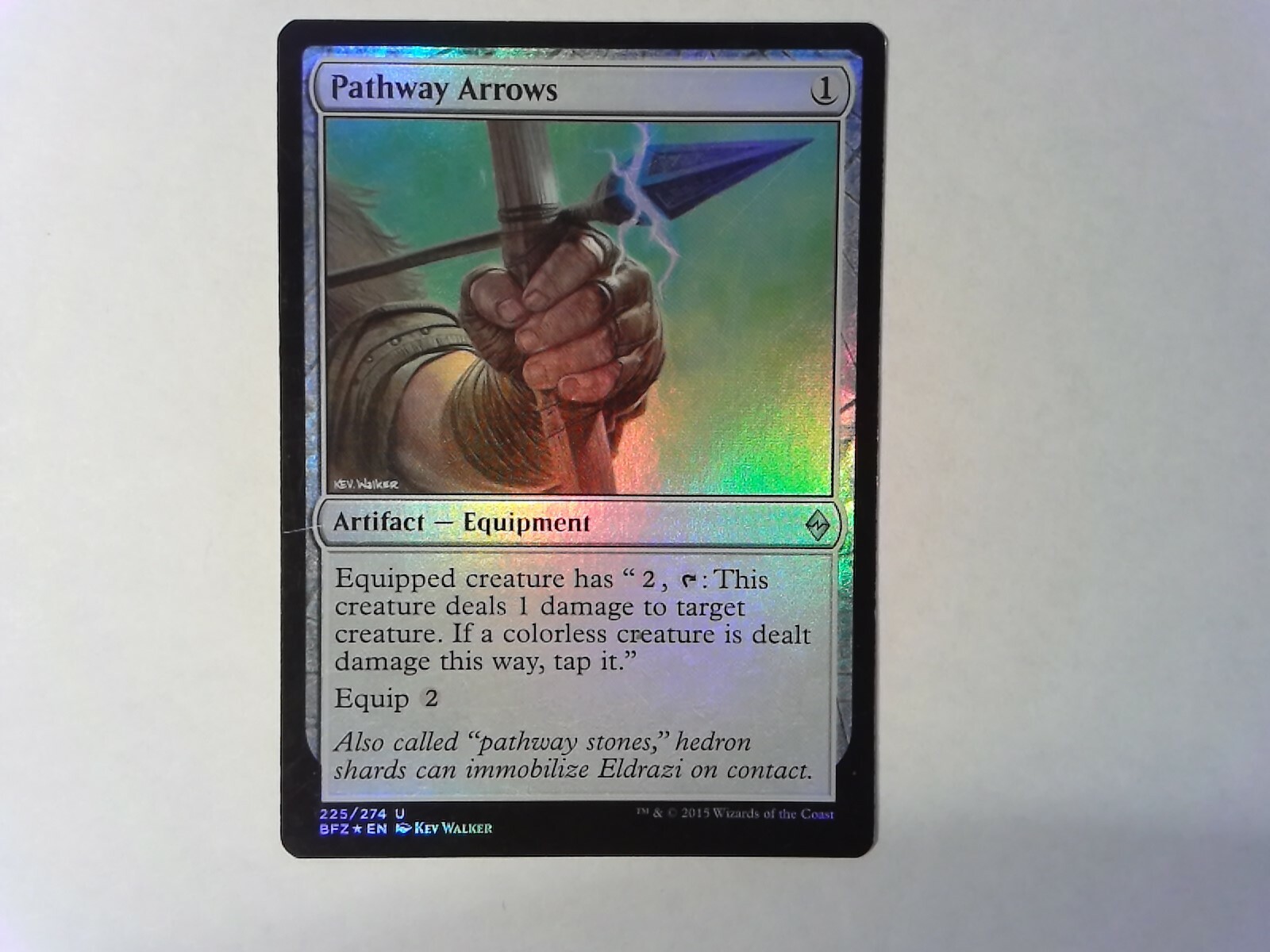 Foil Pathway Arrows Battle for Zendikar - Magic the