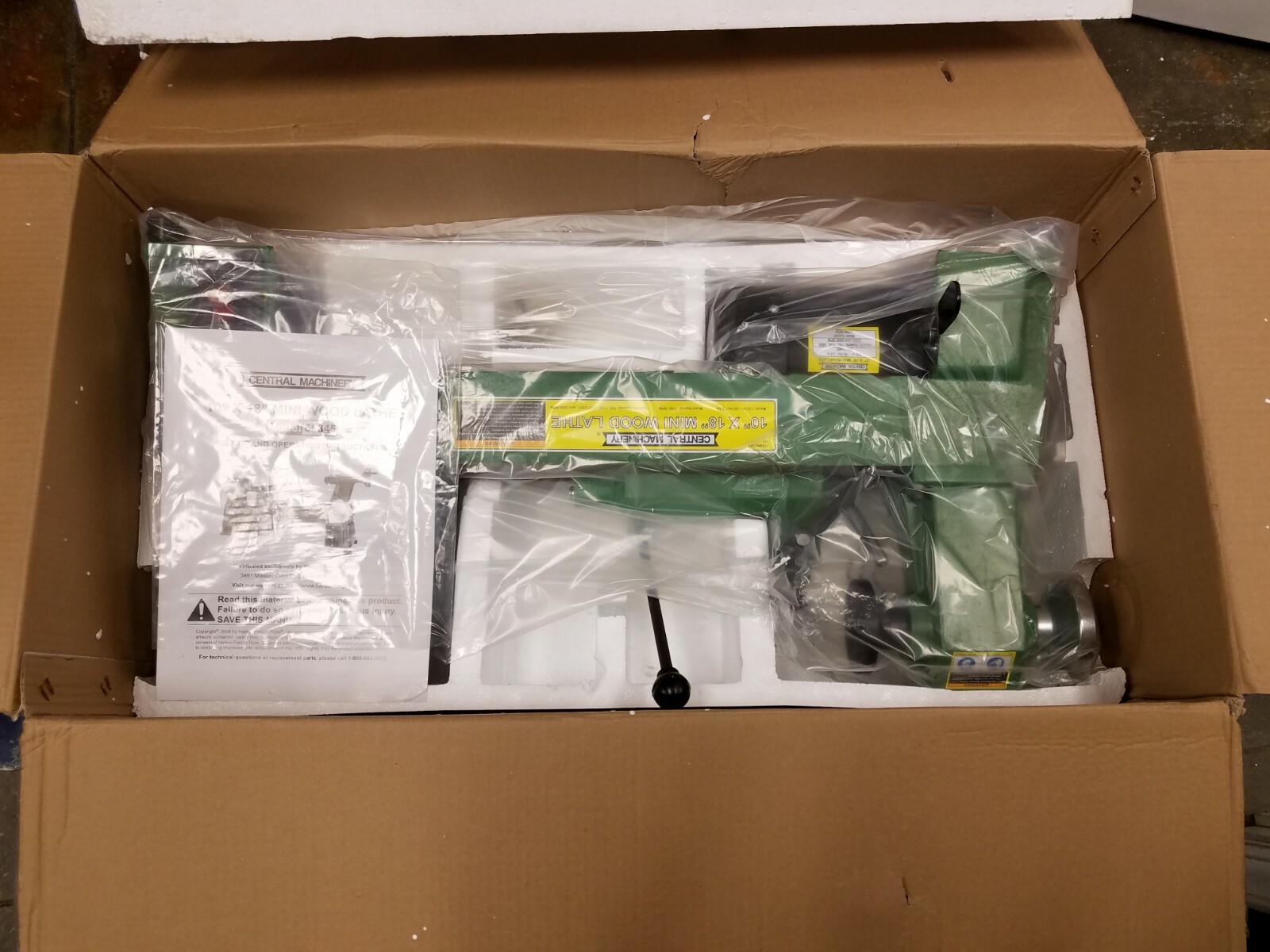 NEW ---- Central Machinery 10x18