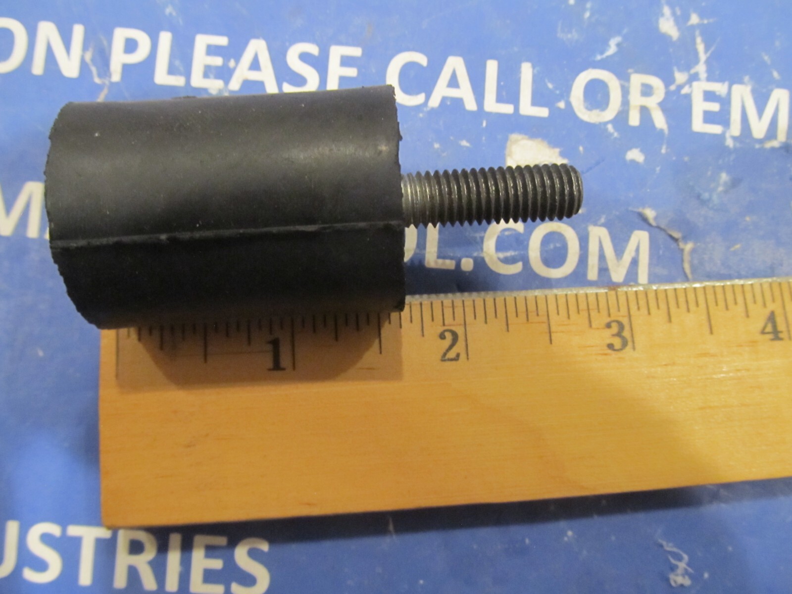 Getinge / Lancer 40mm Threaded Silent Block, Rubber 46030025