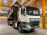 DAF CF 440 8X4 *EURO 6* TIPPER GRAB