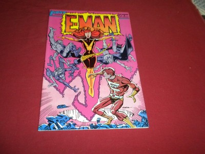 BX10 E-Man #3 first 1983 comic 9.2 bronze age