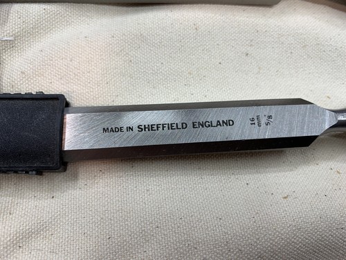 8 Irwin Blue Handle Chisels Made In Sheffield Like Marples Blue Chip
