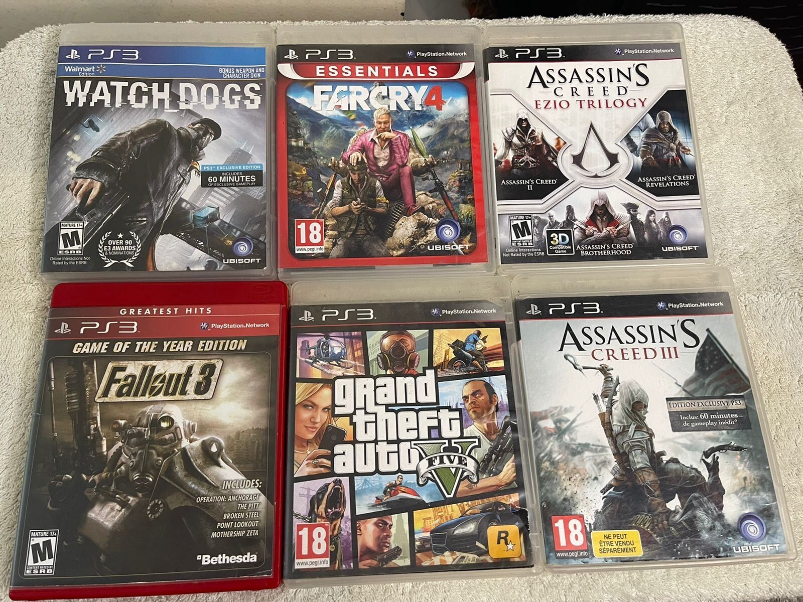 Sony PlayStation 3 PS3 Game Lot Bundle of 6 Games Mixed | eBay