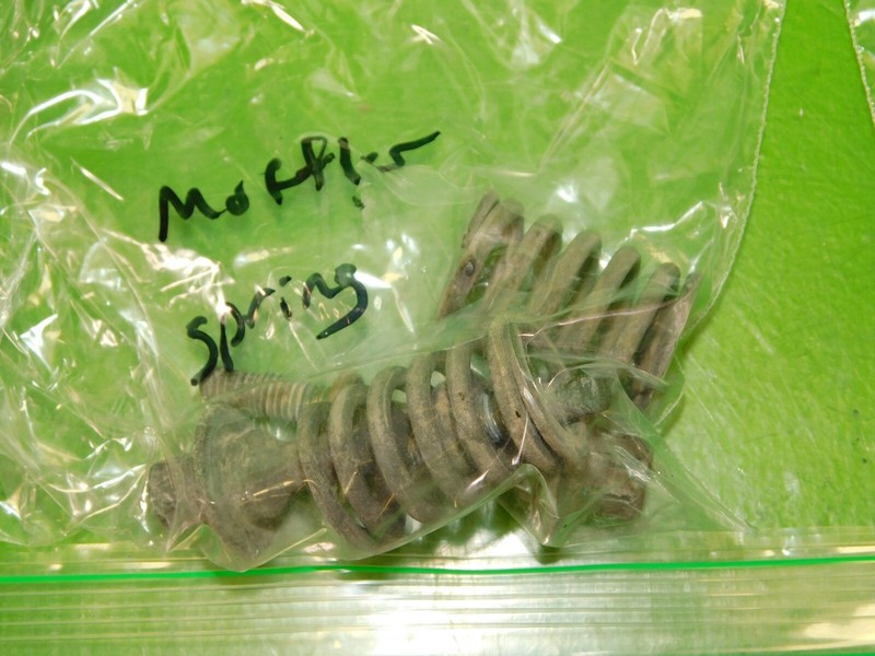 88-91 Civic CRX OEM muffler spring mount bolts SET