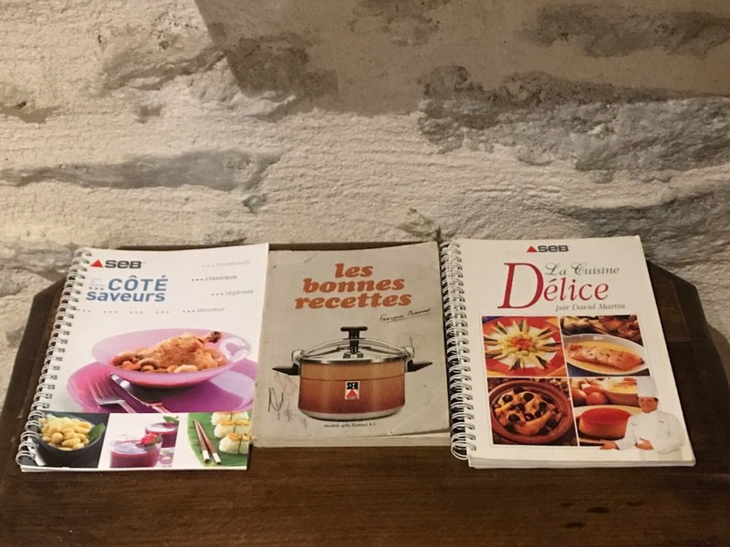 Trois Livres De Recettes Seb