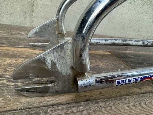 Robinson 20” Bmx Frame And Fork Vintage Old Mid School Bmx