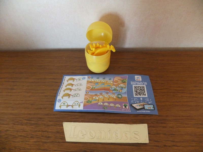 Kinder   Surprise  Go Move  En138b  +  Bpz  