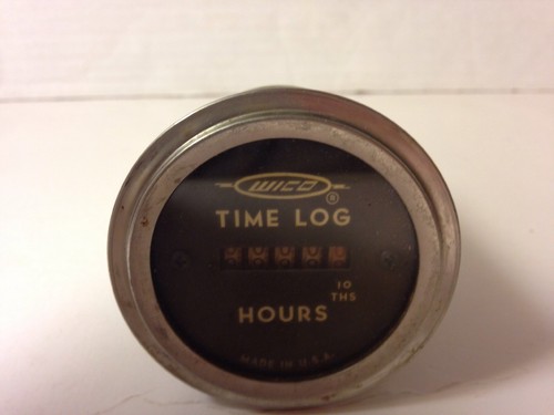Wico Time Hour Meter HM-270 Truck, Tractor, Marine, Industrial Engines 6-12v