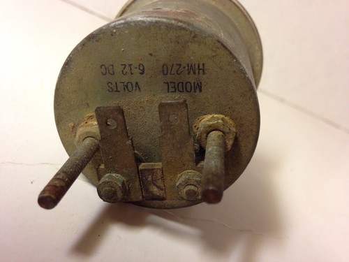 Wico Time Hour Meter HM-270 Truck, Tractor, Marine, Industrial Engines 6-12v