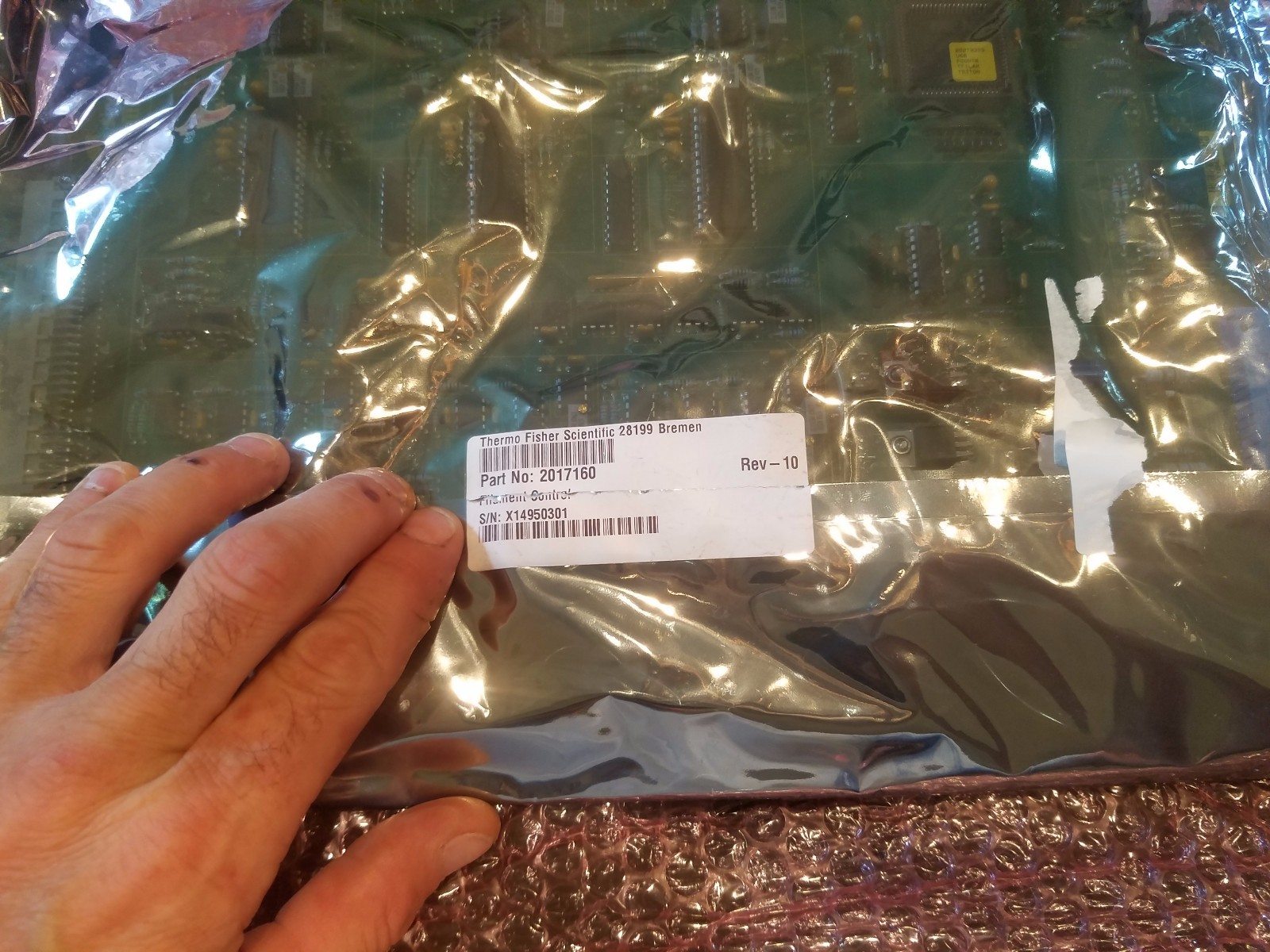 Thermo Scientific FILAMENT CONTROL - P/N: 2017160 for ISQ Quadrupole GC / MS