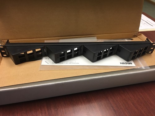 Belden AX103248 24 Port Angleflex Patch Panel