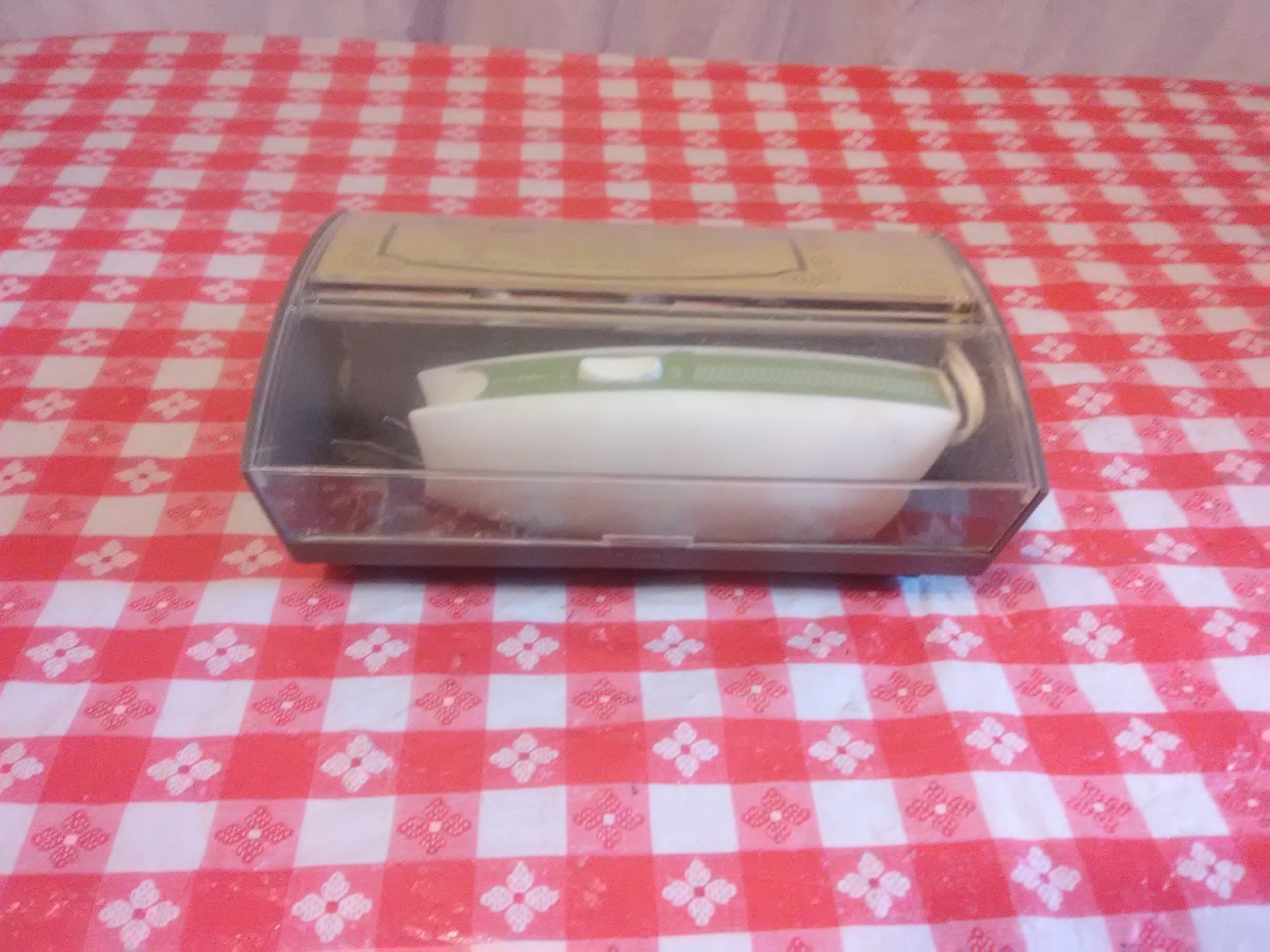 Vintage Sears 3 Speed Electric Scissors Original Case )(*^@@D4