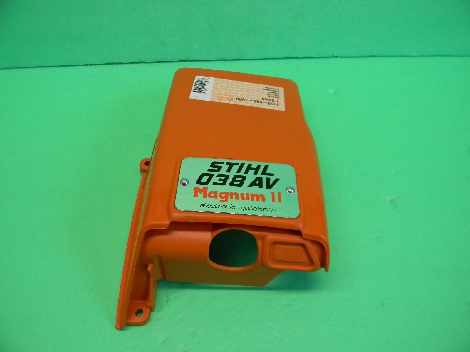 TOP CYLINDER COVER FOR STIHL 038 AV MAGNUM 2 CHAINSAW # 1119