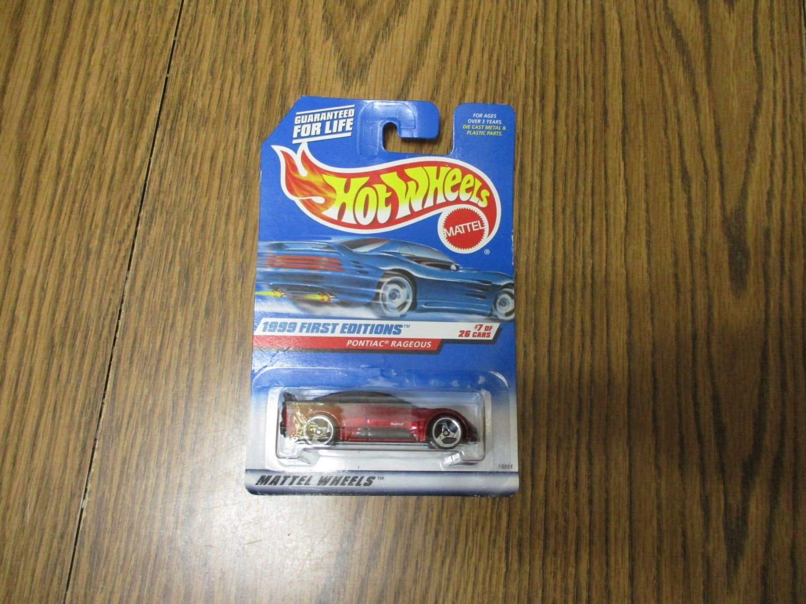 Pontiac Rageous 1999 First Editions 7 Of 26 #675
