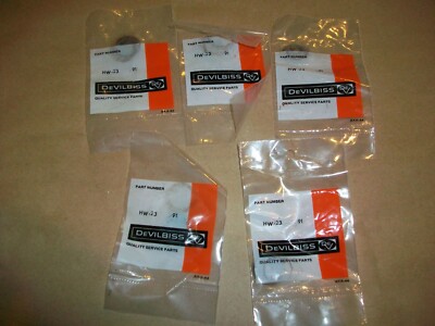 5pc DeVilbiss HW-23 Seal Kit   NEW