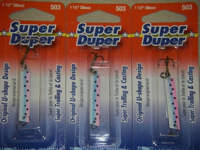 super duper trout lure