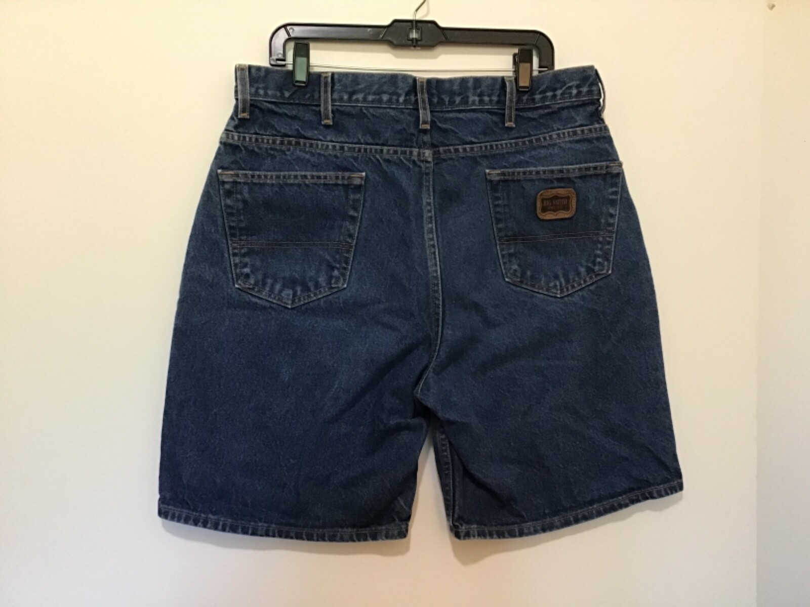 Big Smith Men's 37+ Blue Jean Denim Shorts 5 Pockets NICE