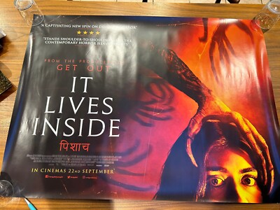 It Lives Inside - 30 x40  Cinema Quad Poster / Dbl Sided / Original Uk Poster