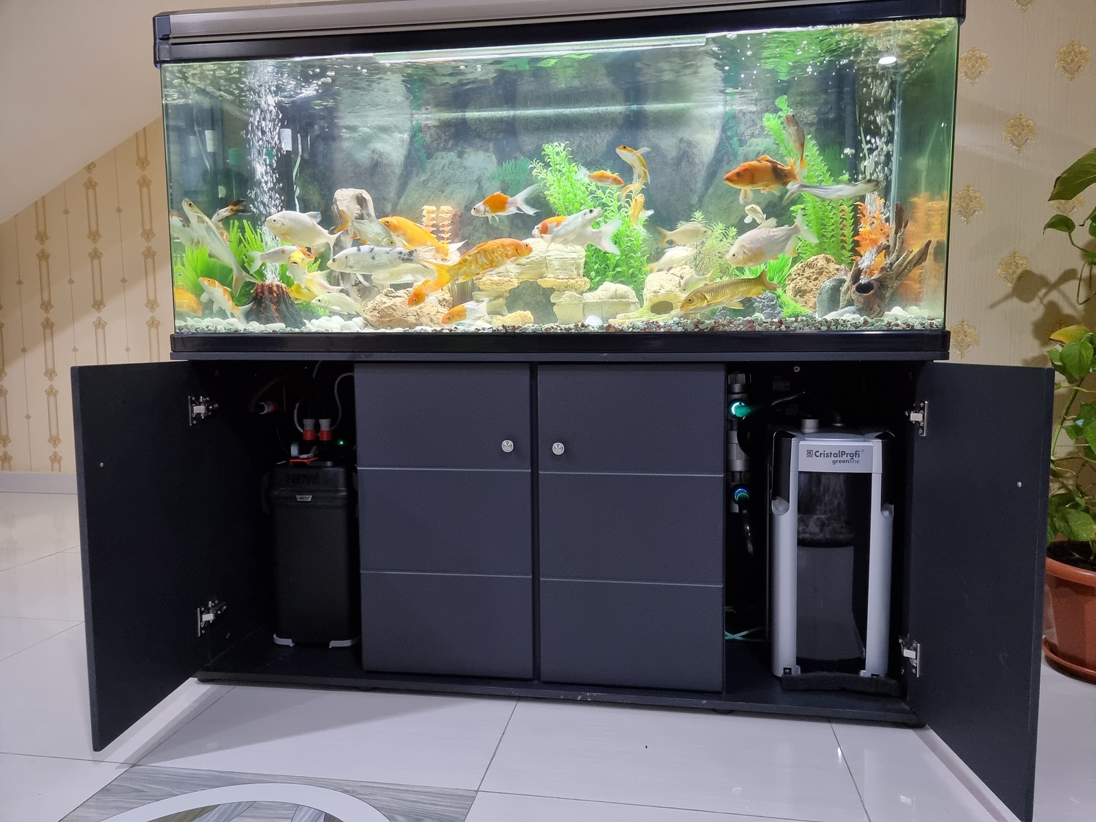 Fluval 407 Aquarium Fish Tank External Filter 1450L/h for Tanks up to