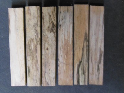 PK-789_ 6 Spalted Maple Pen Turning Blanks 6