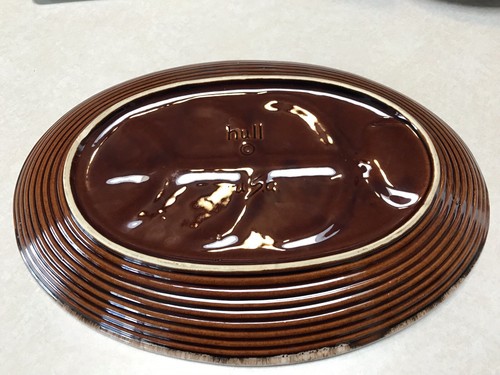 VINTAGE HULL BROWN DRIP 14