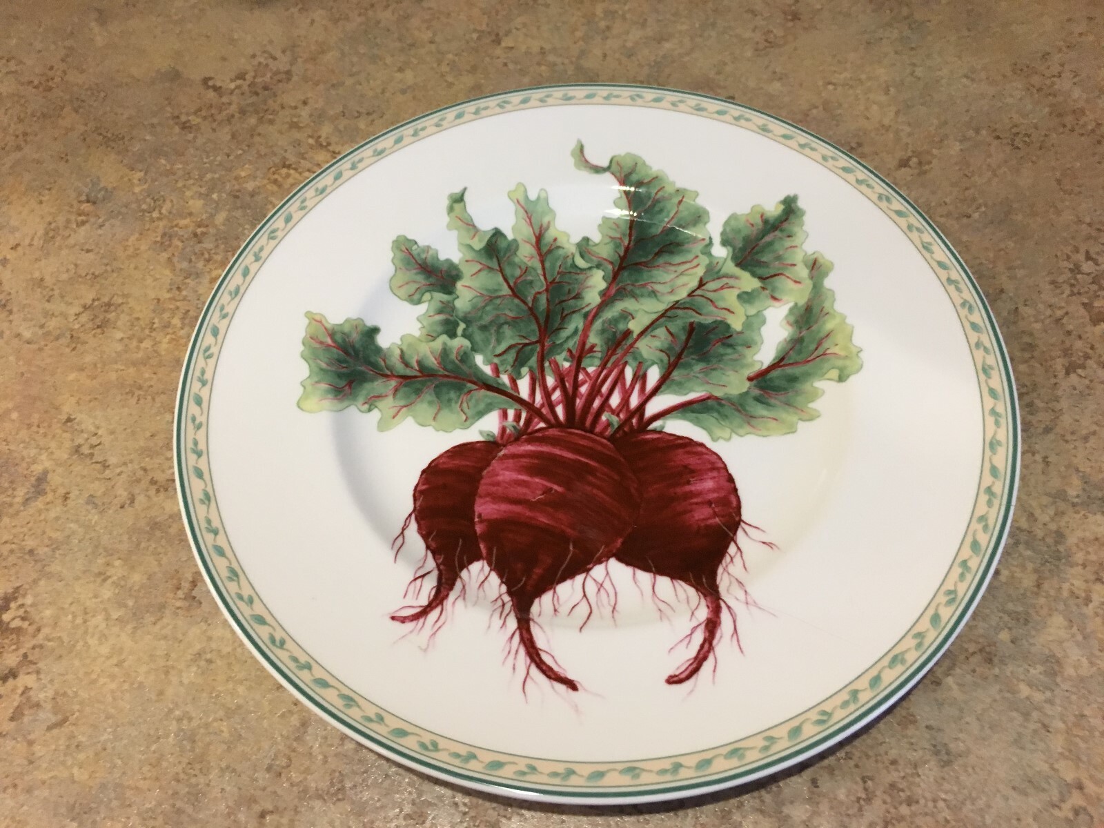 FOUR (4) FITZ AND FLOYD FRENCH MARKET 9.25