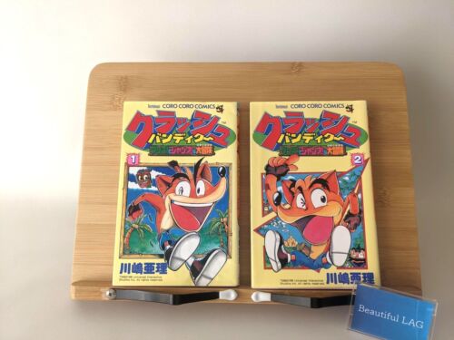 Crash Bandicoot Dance Jump 1 2 Complete set Manga Comic Book Japan Ari Kawashima