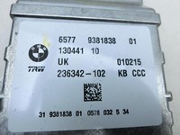BMW I3 I01 13-17 Airbag Steuergerät Airbagsteuergerät BMW I3 I01 13-17 27.02.2015 9381838 65.77-9381838-01 gebraucht Vorschau 2