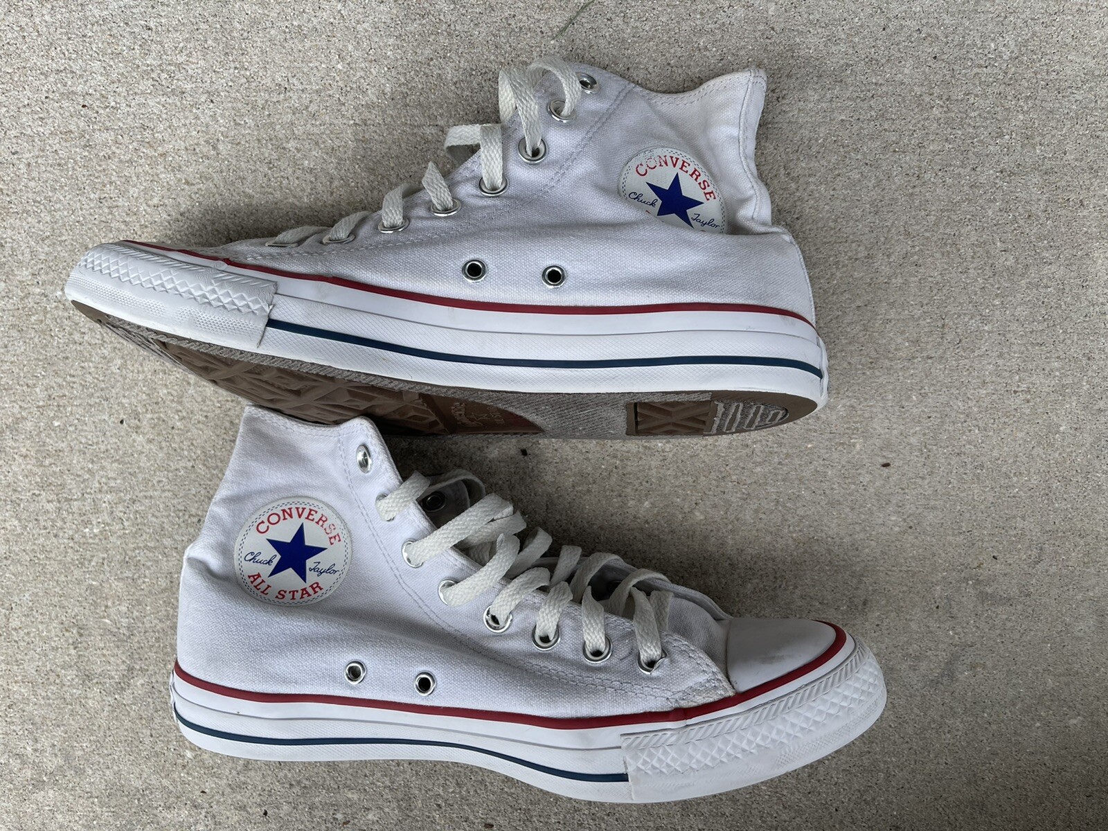 converse all star mid white