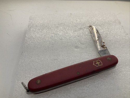 VTG Victorinox Switzerland Stainless S  Rostfrei Single Blade Folding Knife