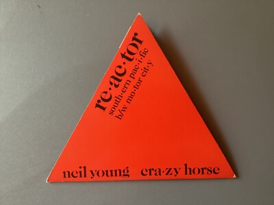 Neil Young & Crazy Horse Reactor LP - 10  Red Triangle / Mint