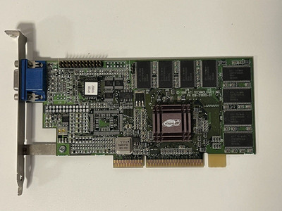 ATI Rage 128 - 16MB VGA AGP Video Graphics Card 109-52000-01