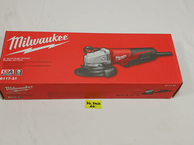 Milwaukee Tool 6117-31 13 Amp 5''   Small Angle Grinder  Paddle, No-Lock