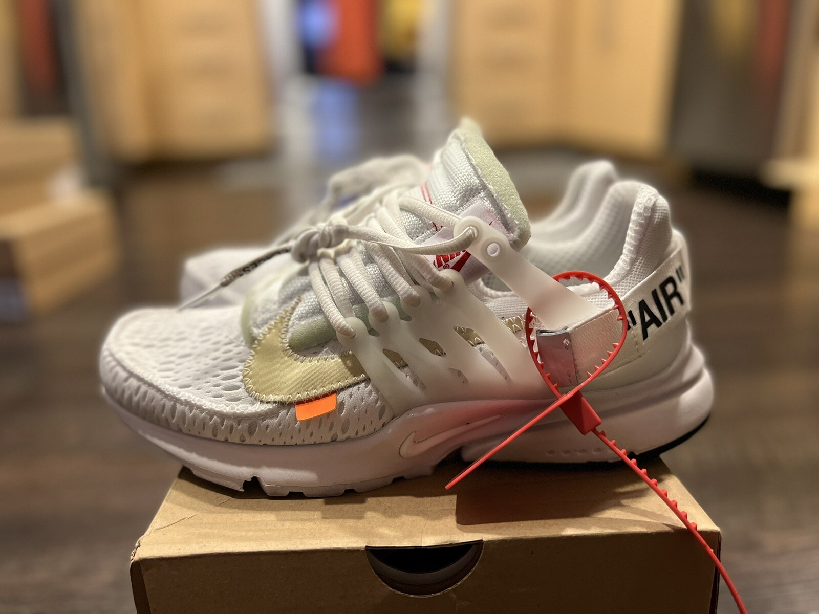 White Nike Air Presto x Off White (Size 