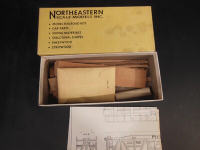 HO NORTHEASTERN SCALE MODELS DRY ICE CAR CRAFTSMAN KIT