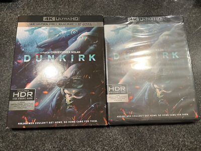 Dunkirk ~ 4K Ultra HD + Blu-ray + Digital + OOP Slipcover ~ New Sealed Nolan