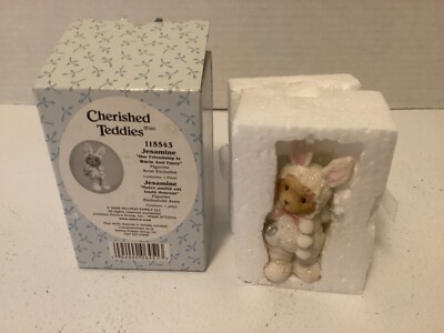 Cherished Teddies Jesamine 115543 Our Friendship is Warm and Fuzzy 2005 Avon