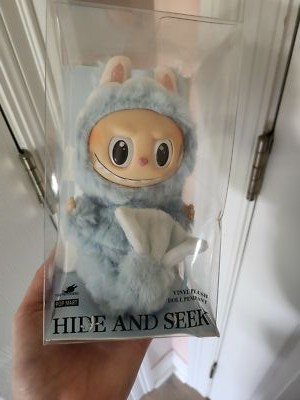 アイドル POPMART HIDE AND SEEK LABUBU Pop Mart Labubu Hide and Seek In Singapore Series Vinyl