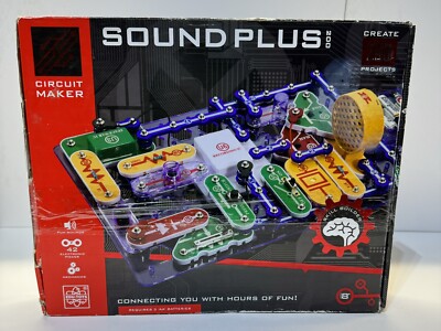 Circuit Maker Sound Plus CM-200 by Elenco - Brand New