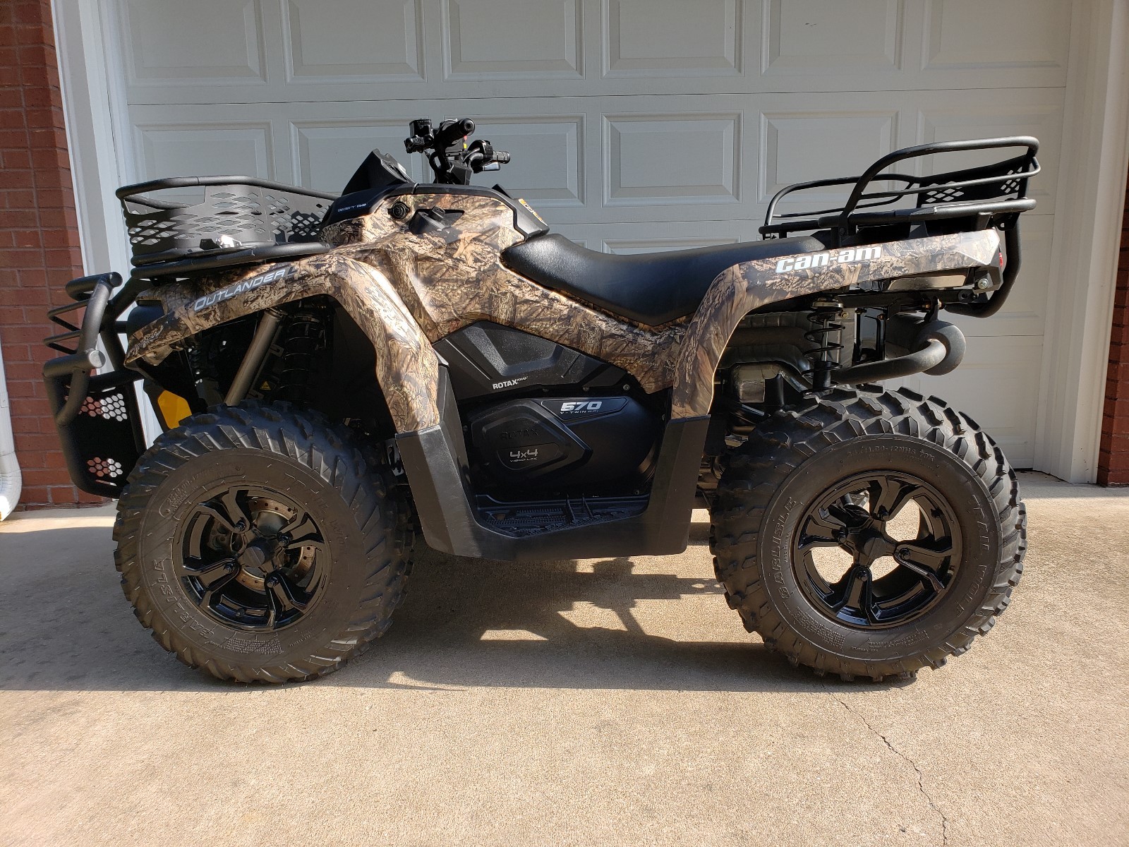 2016 CAN-AM OUTLANDER L DPS 570 CAMO WITH ACCESSORIES