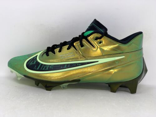 Nike Vapor Edge Elite 360 2 'Aliens' Gold Football Cleats Nike Vapor Edge Elite 360 2 'Aliens' Gold Football Cleats