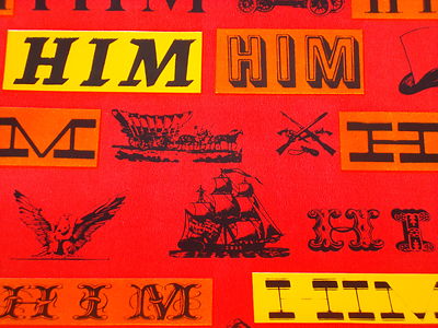 VTG FATHER'S DAY WRAPPING PAPER GIFT WRAP DAD POP HIM RETRO 1960 SO COOL