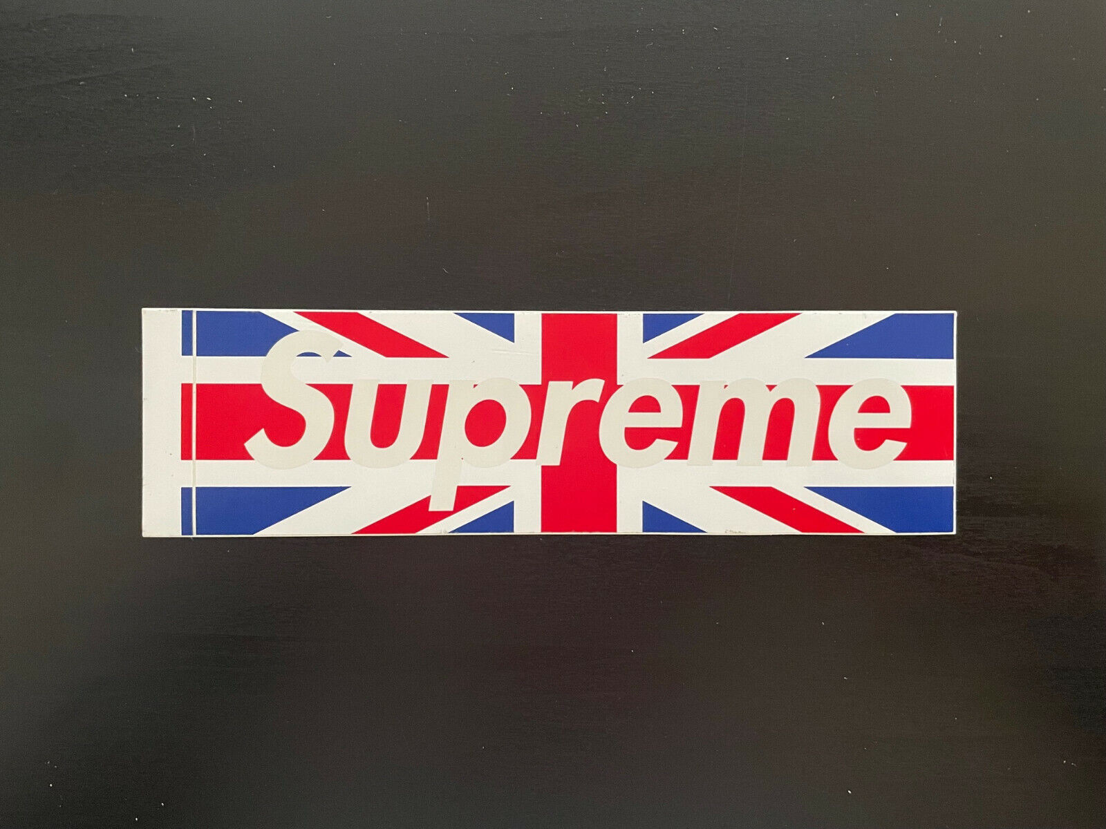 Supreme UK Union Jack Box Logo Sticker FW11 NOS Rare | eBay Supreme UK Union Jack Box Logo Sticker FW11 NOS Rare | eBay