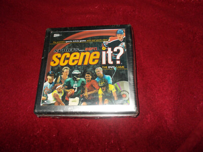 Scene It? Collector's Tin ESPN Sports Edition The DVD Trivia Game New Sealed
