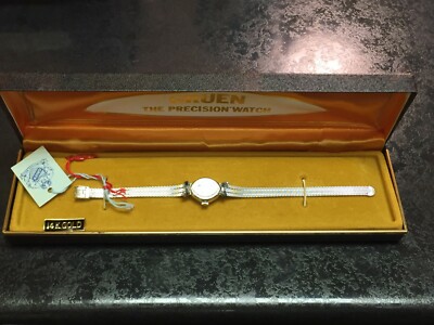 New / Never Worn Vintage Gruen Ladies 14K Wristwatch Very rare in this condition