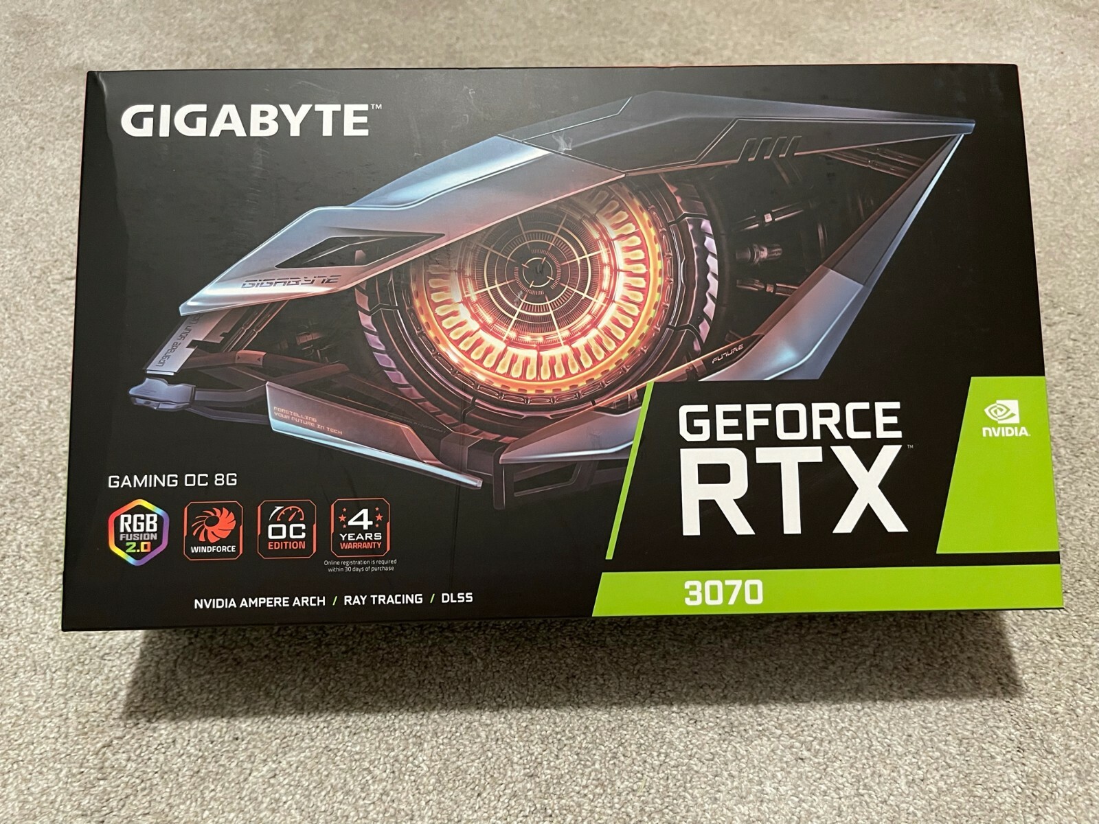 【新品】GIGABYTE GeForce RTX 3070 GAMING OC8 GIGABYTE GeForce RTX 3070 GAMING OC8GB GPU *In Hand Ready To