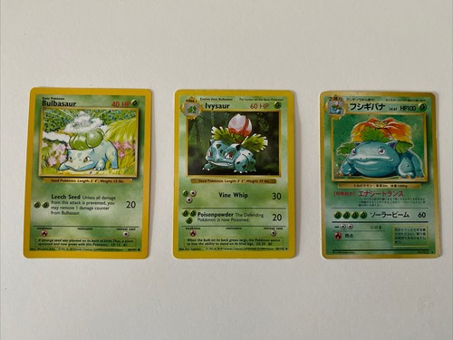 Pokemon/Rocket Monsters Japanese Venusaur No 003 + Bulbasaur