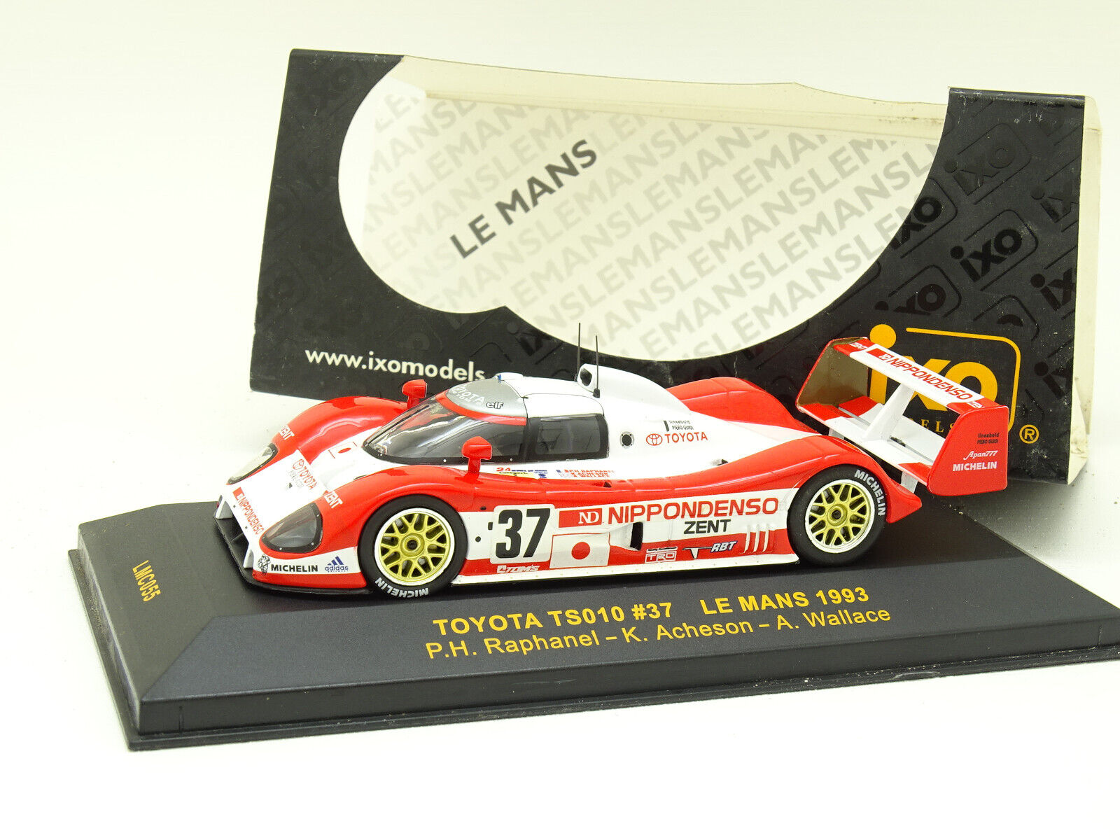 IXO 1/43 - Toyota TS010 No. 37 Le Mans 1993 | eBay IXO 1/43 - Toyota TS010 No. 37 Le Mans 1993 | eBay