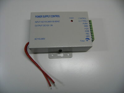 Access Door Gate Entry Lock System Power Supply Control Unit 12V 3A DC AC110-240